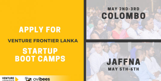 Last days of registration  - Press Release - Venture Frontier Lanka Startup Boot Camps